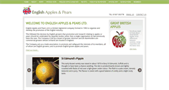 Desktop Screenshot of englishapplesandpears.co.uk