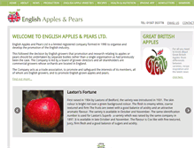 Tablet Screenshot of englishapplesandpears.co.uk